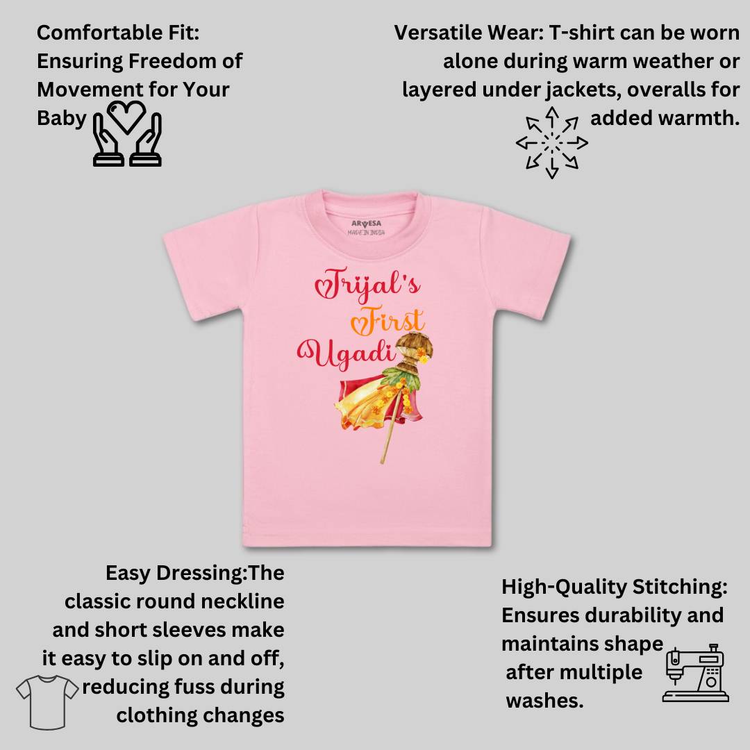Arvesa My First Ugadi  Baby Boy & Girl Dress