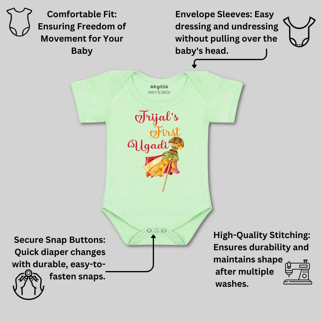 Arvesa My First Ugadi  Baby Boy & Girl Dress