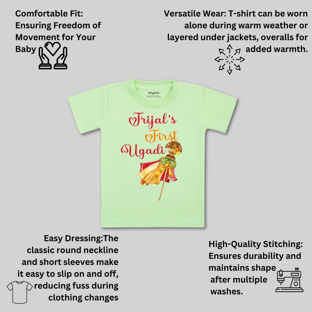 Arvesa My First Ugadi  Baby Boy & Girl Dress
