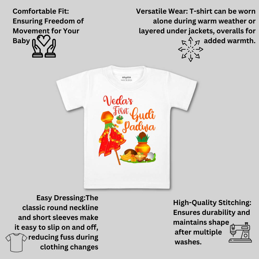 Arvesa My First Gudi Padwa  Baby Boy & Girl Dress