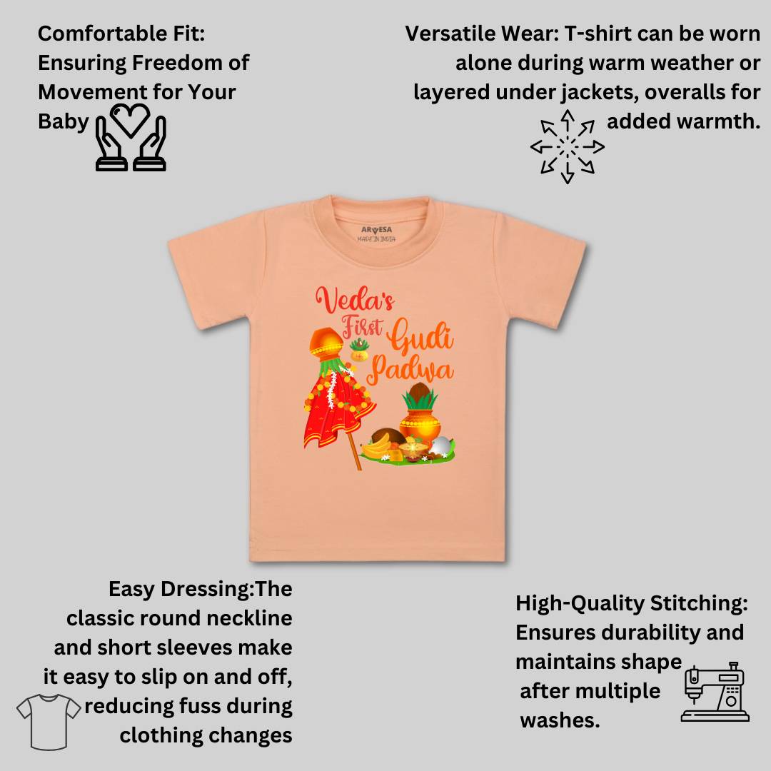 Arvesa My First Gudi Padwa  Baby Boy & Girl Dress