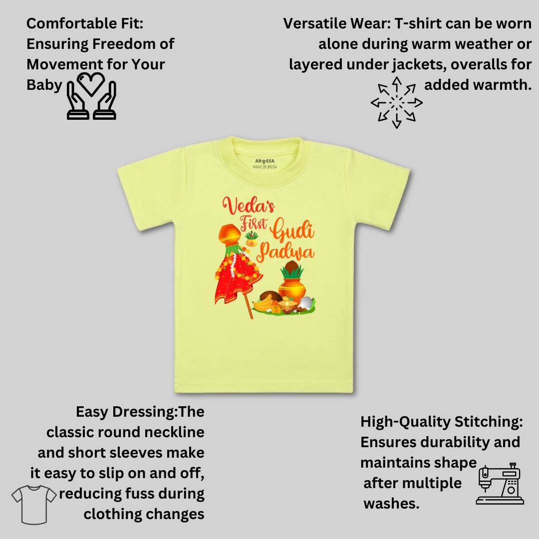 Arvesa My First Gudi Padwa  Baby Boy & Girl Dress