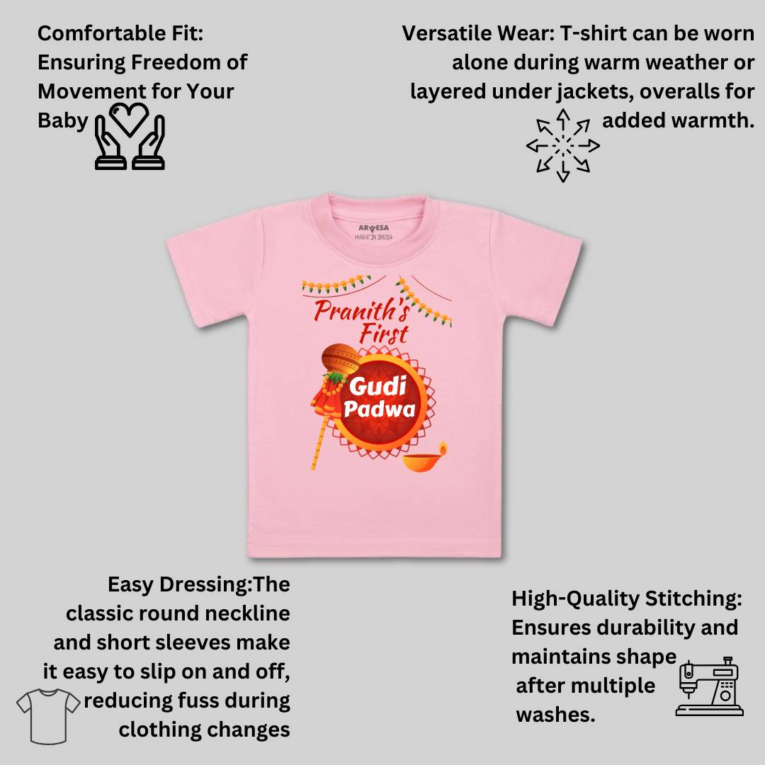 Arvesa My First Gudi Padwa  Baby Boy & Girl Dress