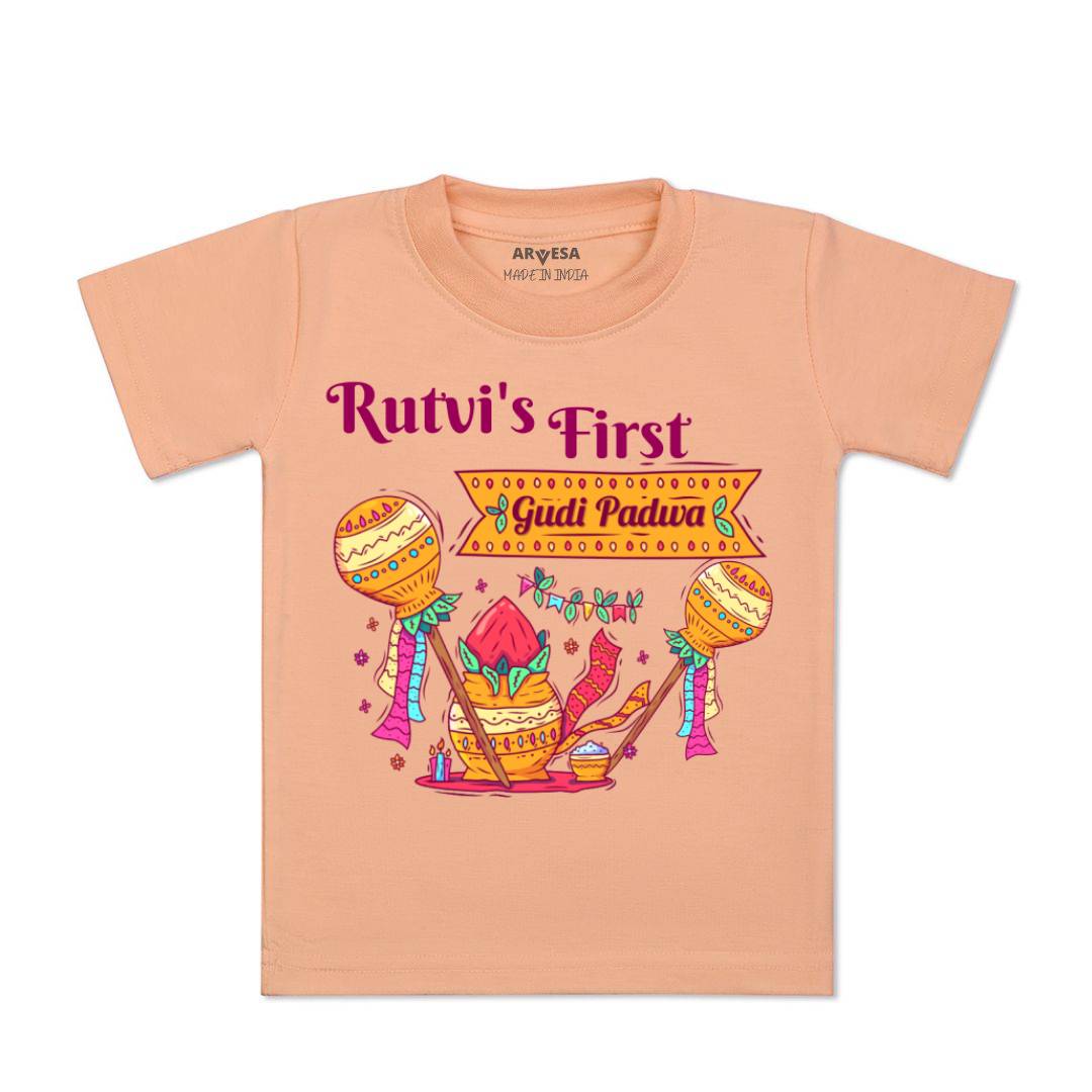 Arvesa My First Gudi Padwa  Baby Boy & Girl Dress