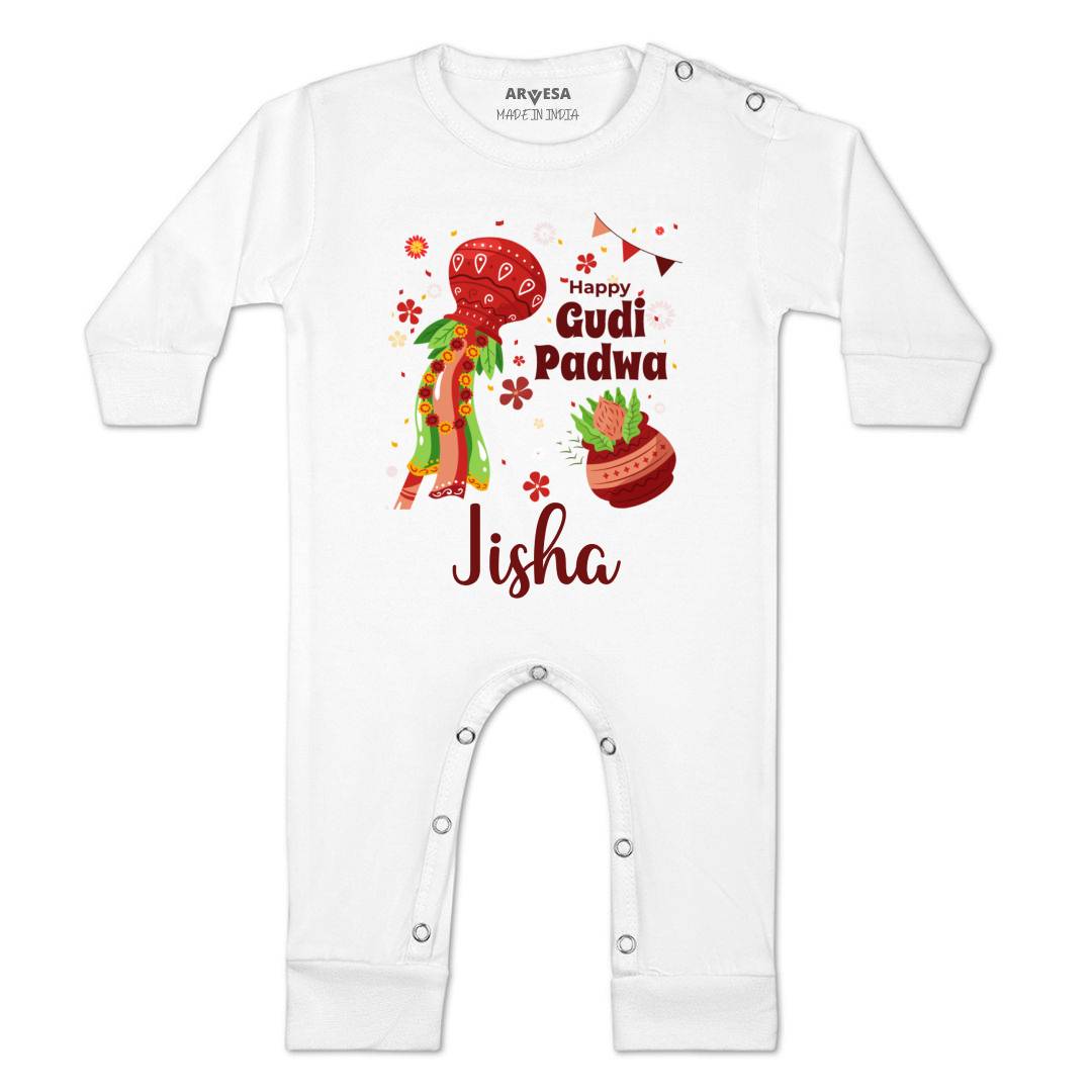 Arvesa Happy Gudi Padwa  Baby Boy & Girl Dress