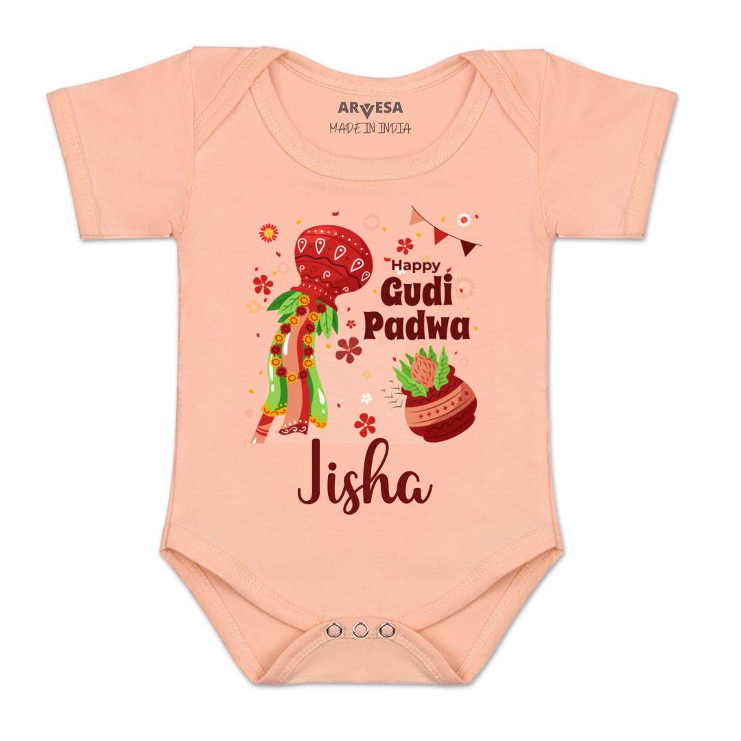 Arvesa Happy Gudi Padwa  Baby Boy & Girl Dress