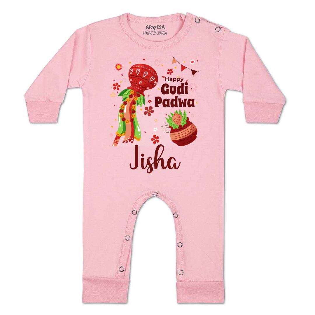 Arvesa Happy Gudi Padwa  Baby Boy & Girl Dress