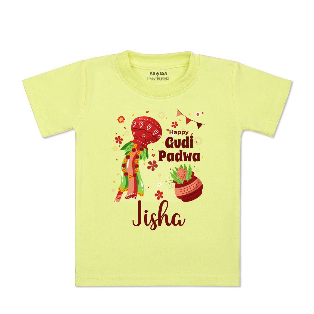 Arvesa Happy Gudi Padwa  Baby Boy & Girl Dress