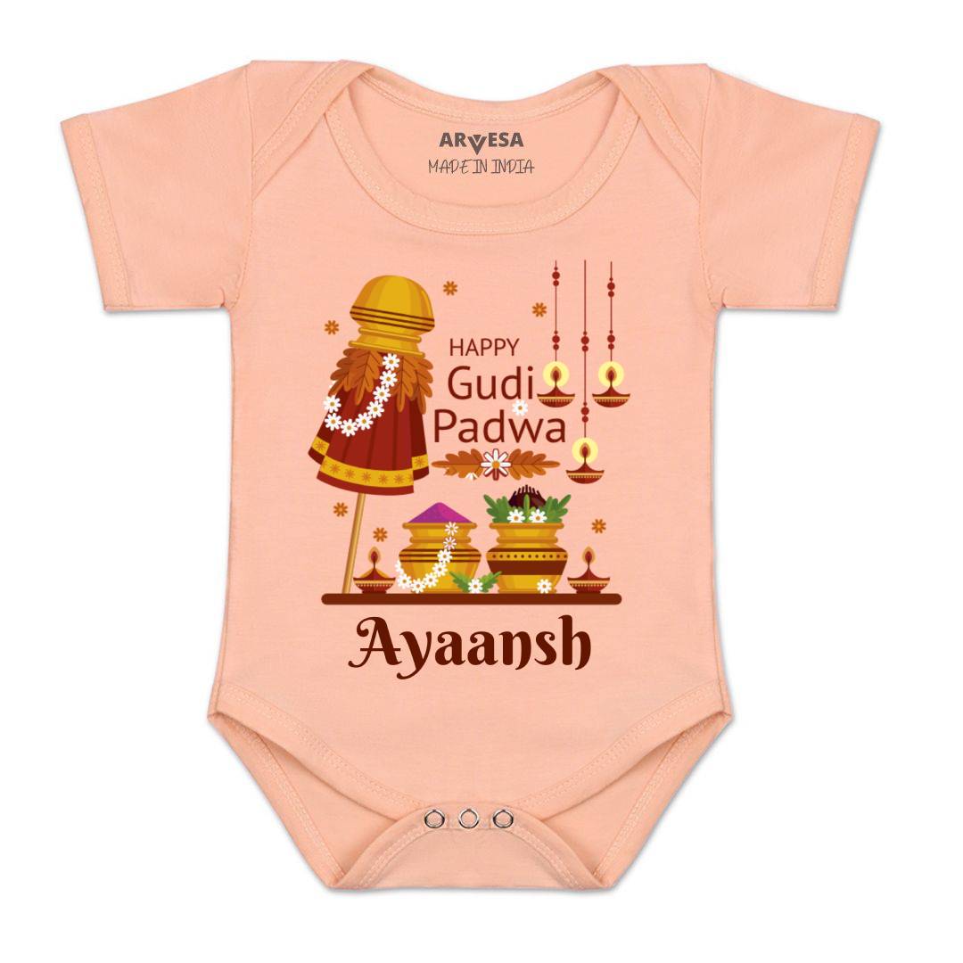 Arvesa Happy Gudi Padwa  Baby Boy & Girl Dress
