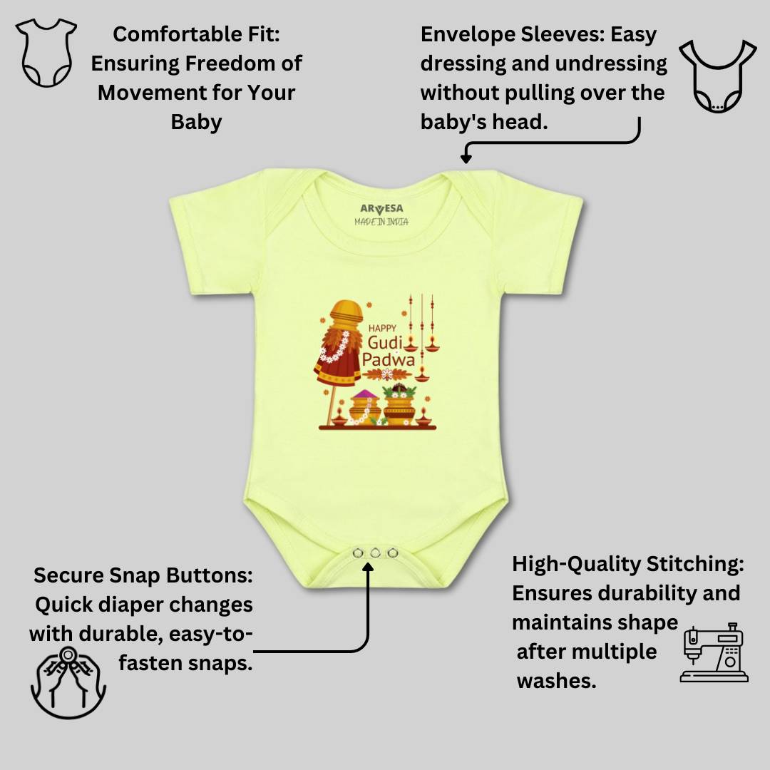 Arvesa Design-787 Gudi Padwa My First Baby Boy and Baby Girl Dress .