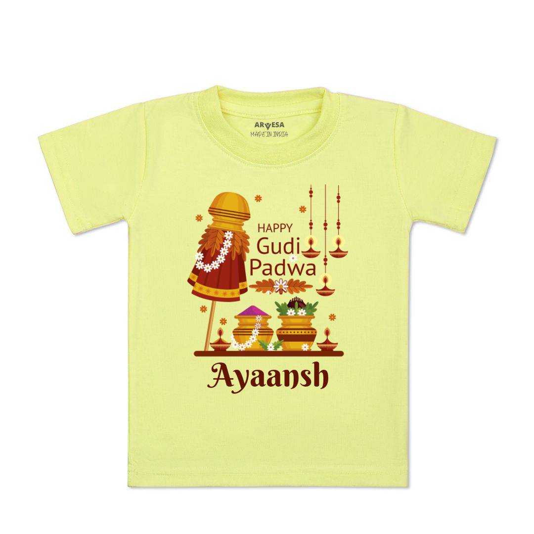 Arvesa Happy Gudi Padwa  Baby Boy & Girl Dress