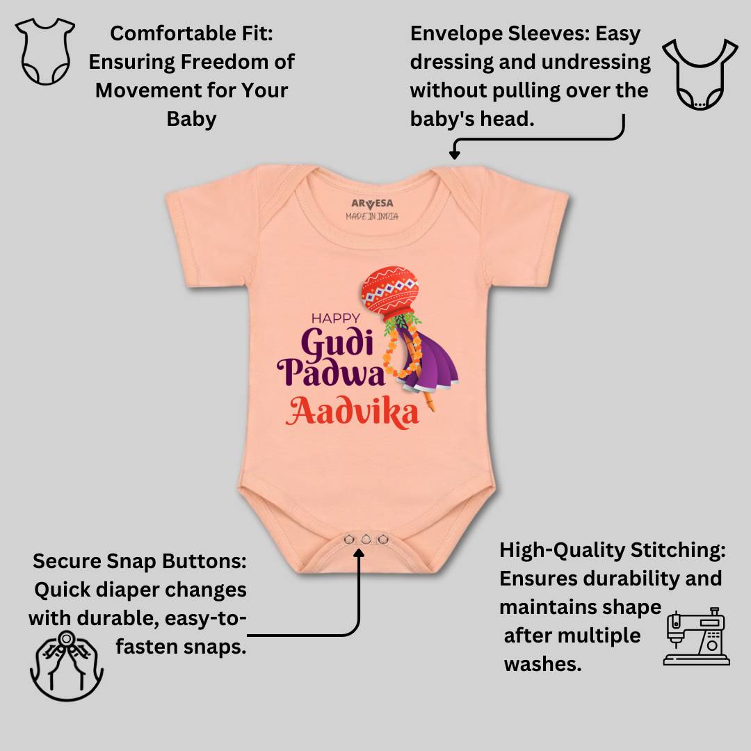 Arvesa Happy Gudi Padwa  Baby Boy & Girl Dress