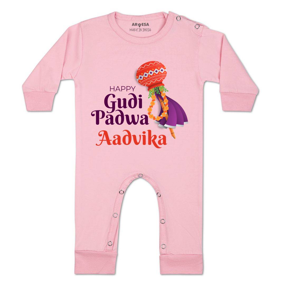 Arvesa Happy Gudi Padwa  Baby Boy & Girl Dress