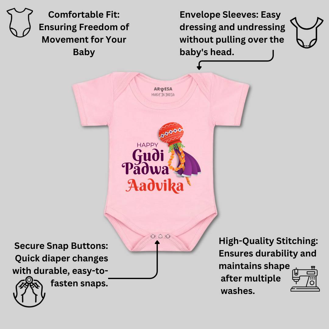 Arvesa Happy Gudi Padwa  Baby Boy & Girl Dress