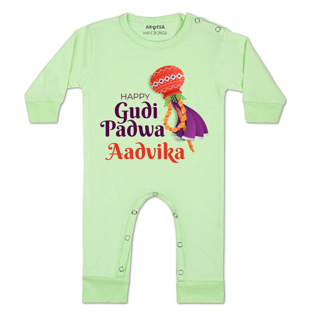 Arvesa Happy Gudi Padwa  Baby Boy & Girl Dress