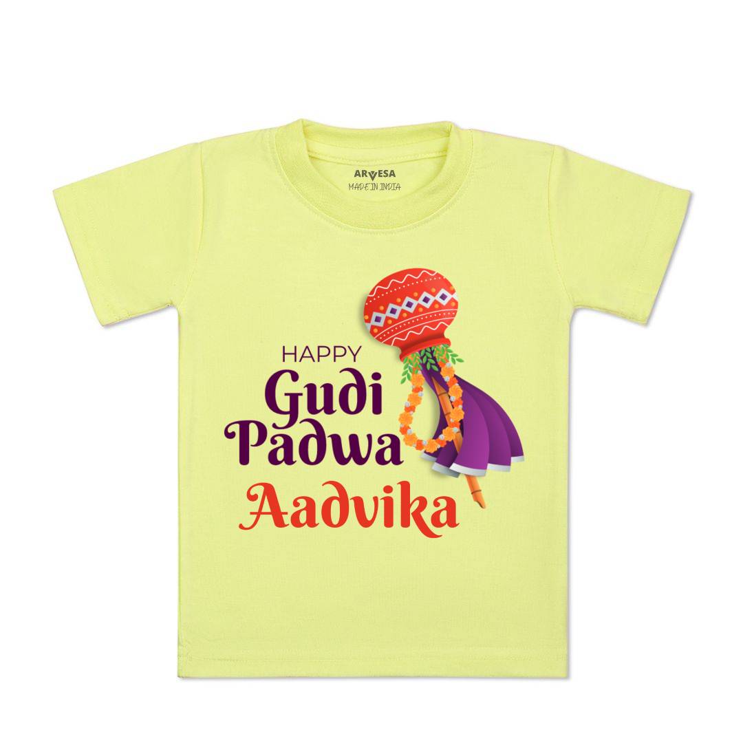 Arvesa Happy Gudi Padwa  Baby Boy & Girl Dress