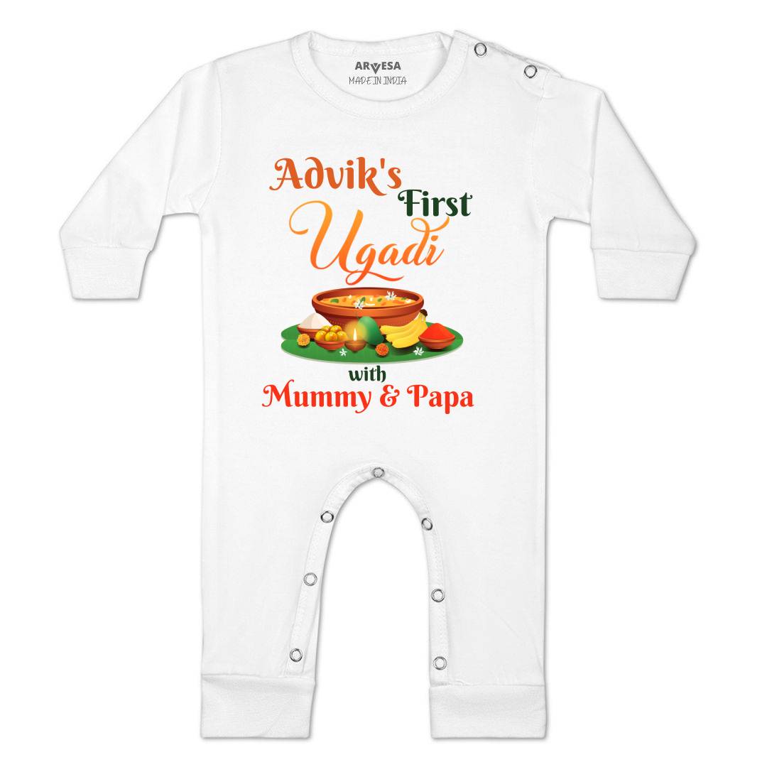 Arvesa My First Ugadi  Baby Boy & Girl Dress