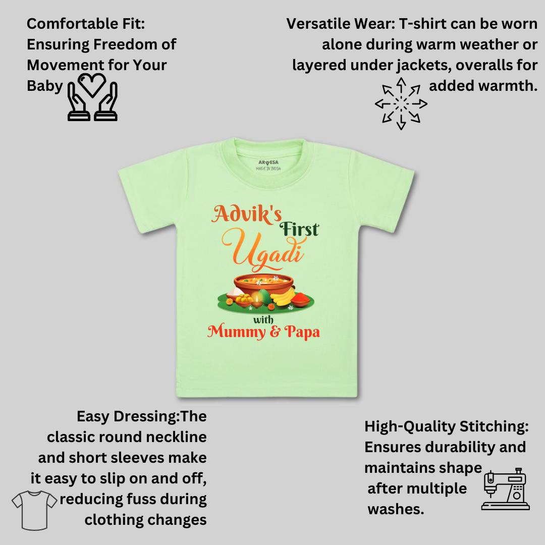 Arvesa My First Ugadi  Baby Boy & Girl Dress