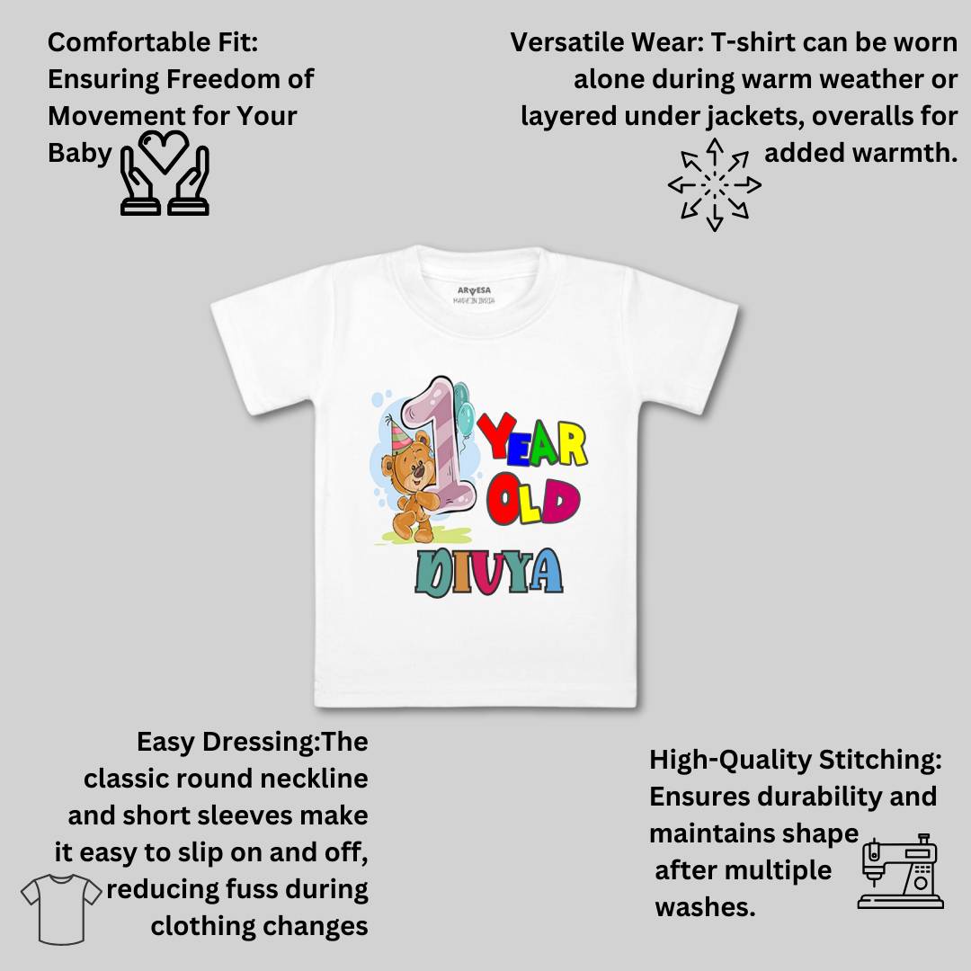 Arvesa One Year Birthday Baby Boy & Girl Dress