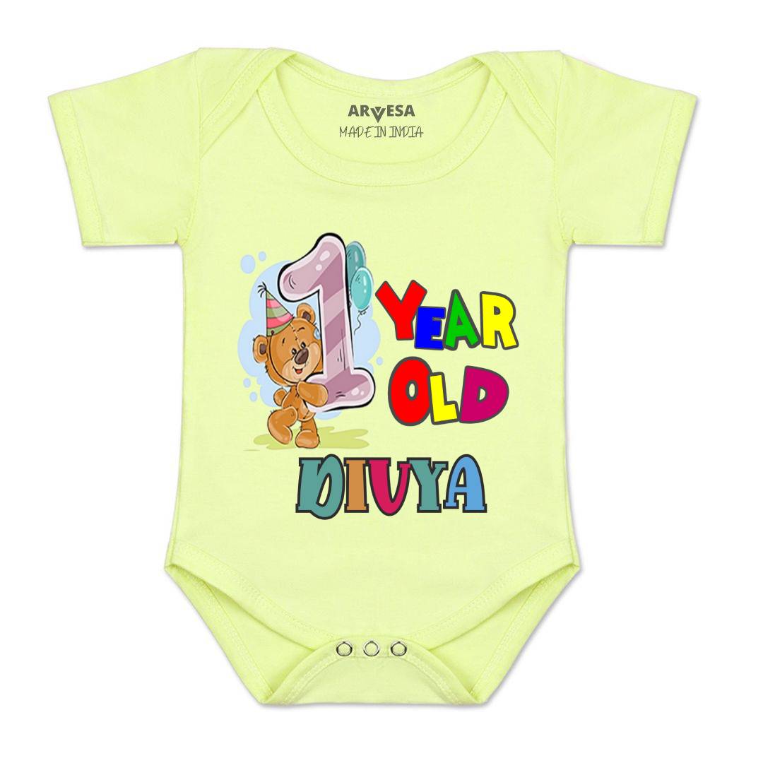 Arvesa One Year Birthday Baby Boy & Girl Dress