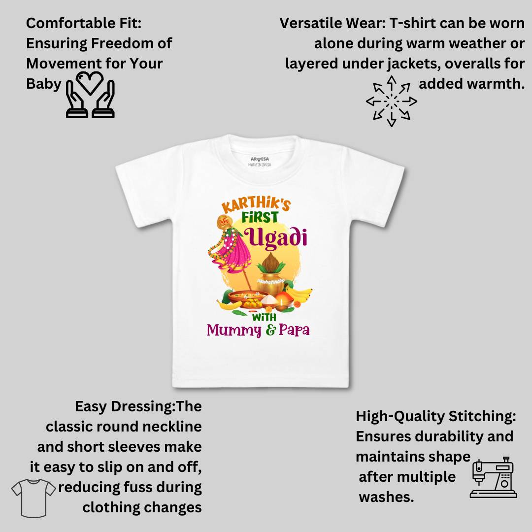 Arvesa My First Ugadi  Baby Boy & Girl Dress