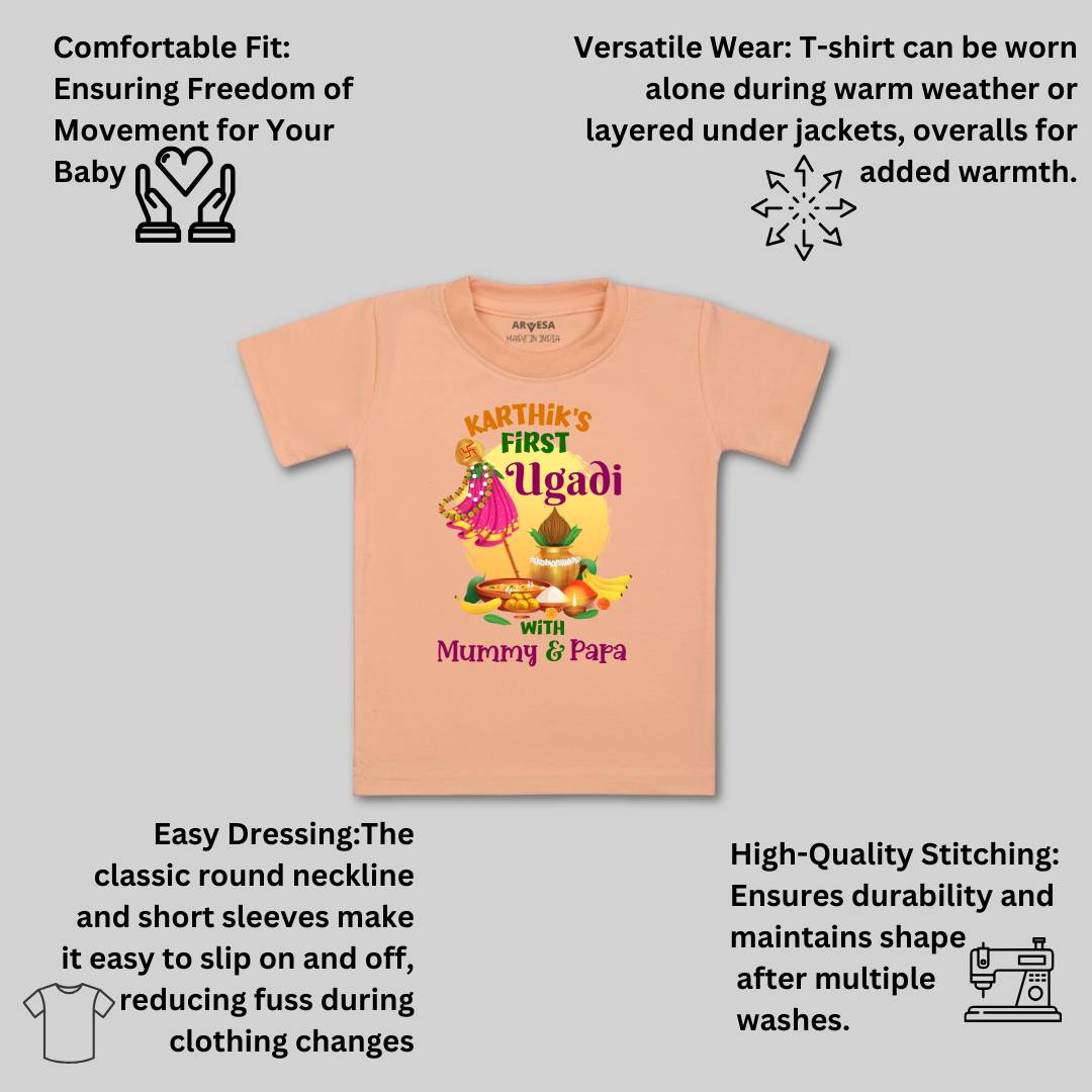 Arvesa My First Ugadi  Baby Boy & Girl Dress