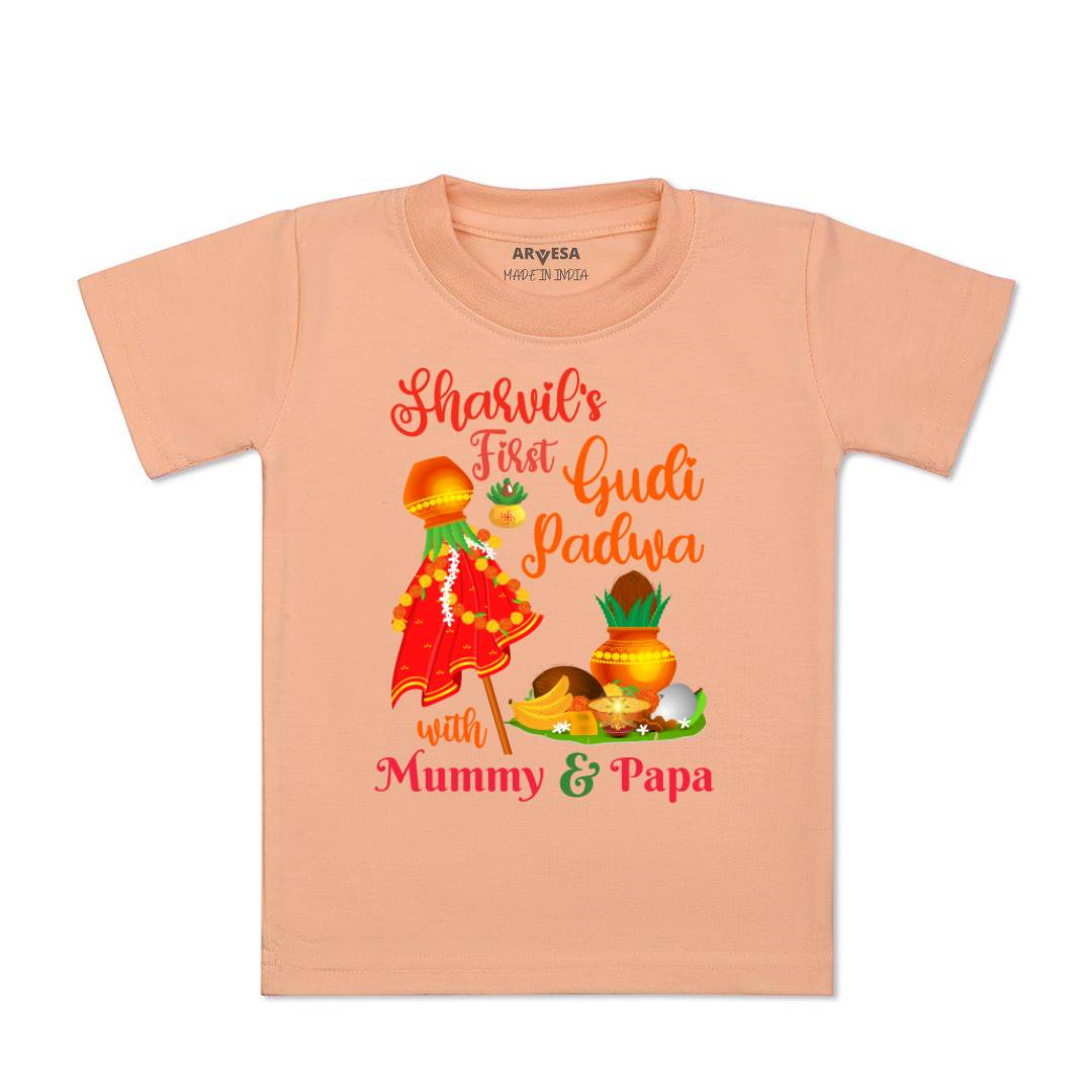 Arvesa My First Gudi Padwa  Baby Boy & Girl Dress