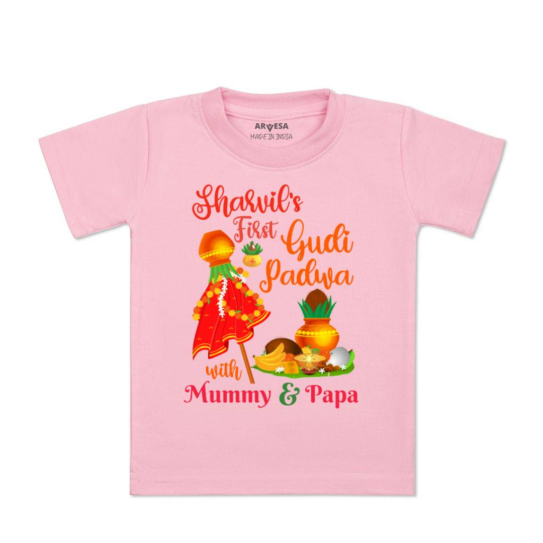Arvesa My First Gudi Padwa  Baby Boy & Girl Dress
