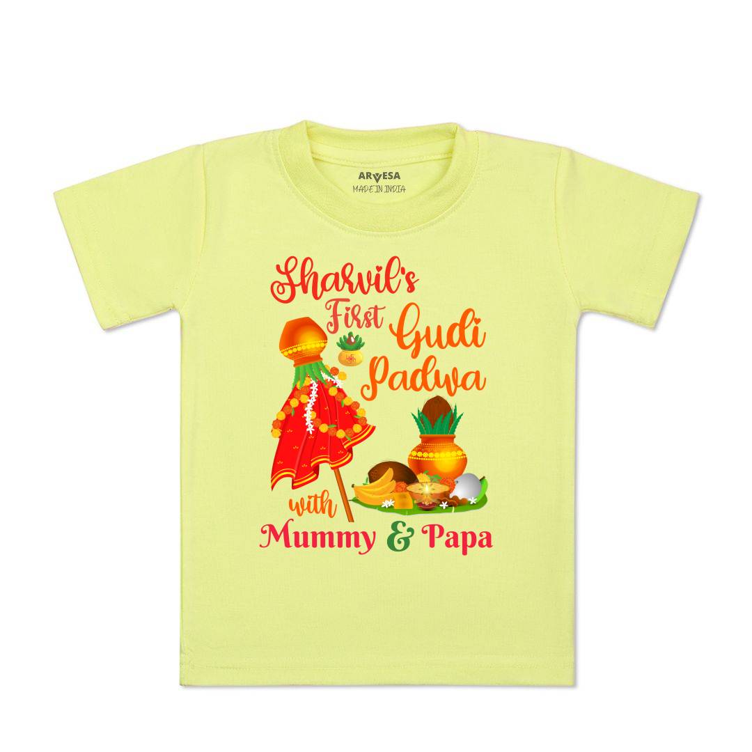 Arvesa My First Gudi Padwa  Baby Boy & Girl Dress