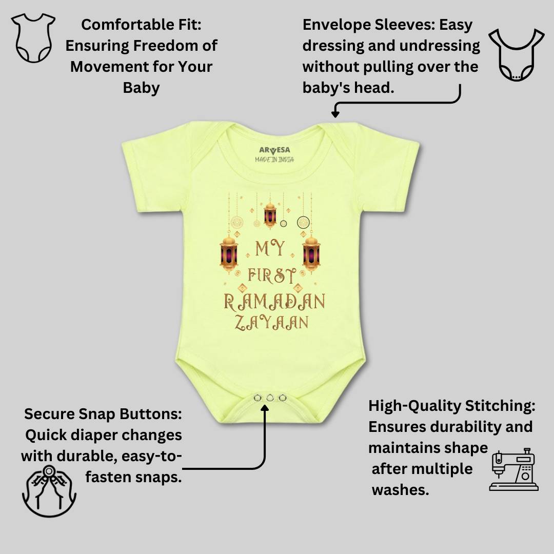Arvesa My First Ramadan  Baby Boy & Girl Dress