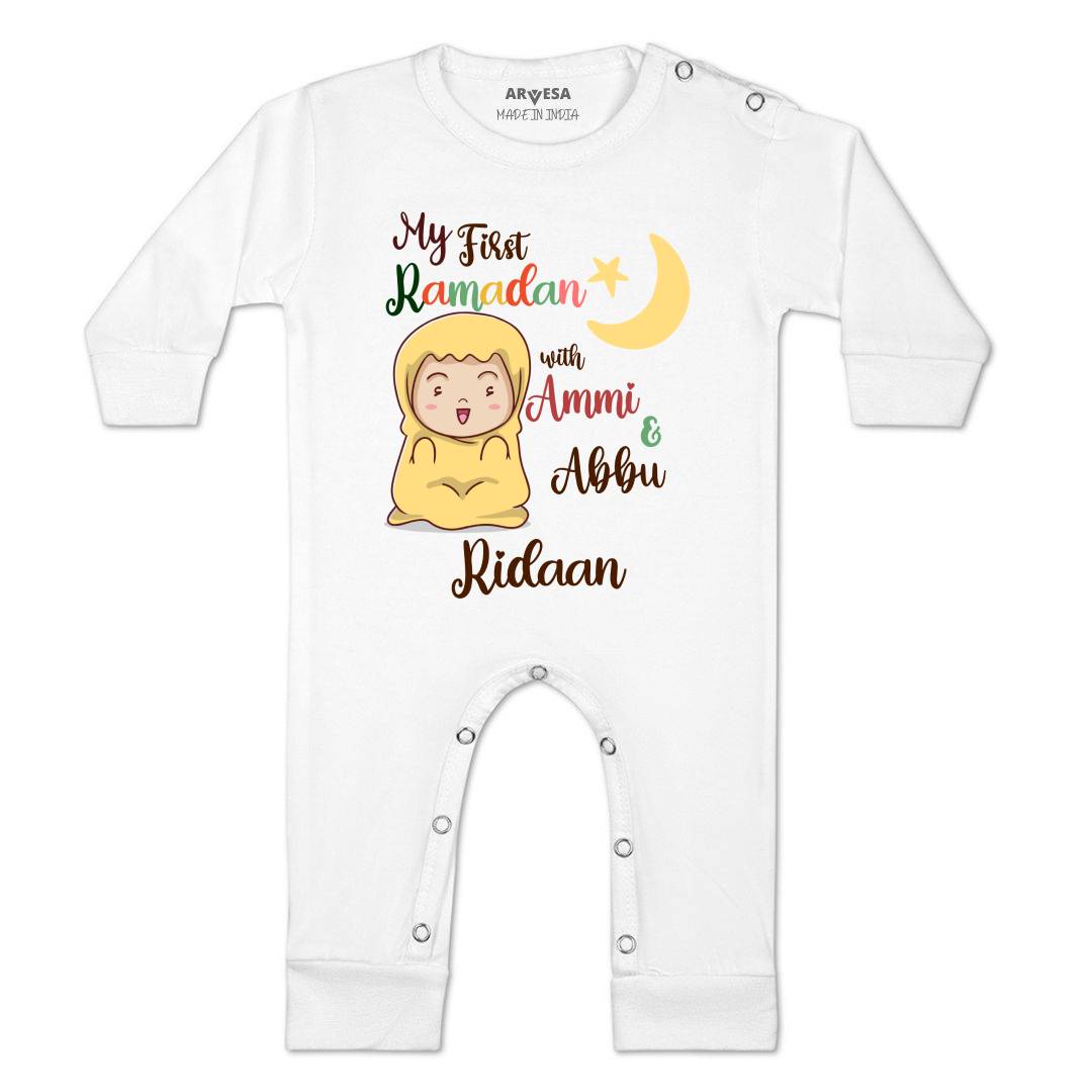 Arvesa My First Ramadan  Baby Boy & Girl Dress