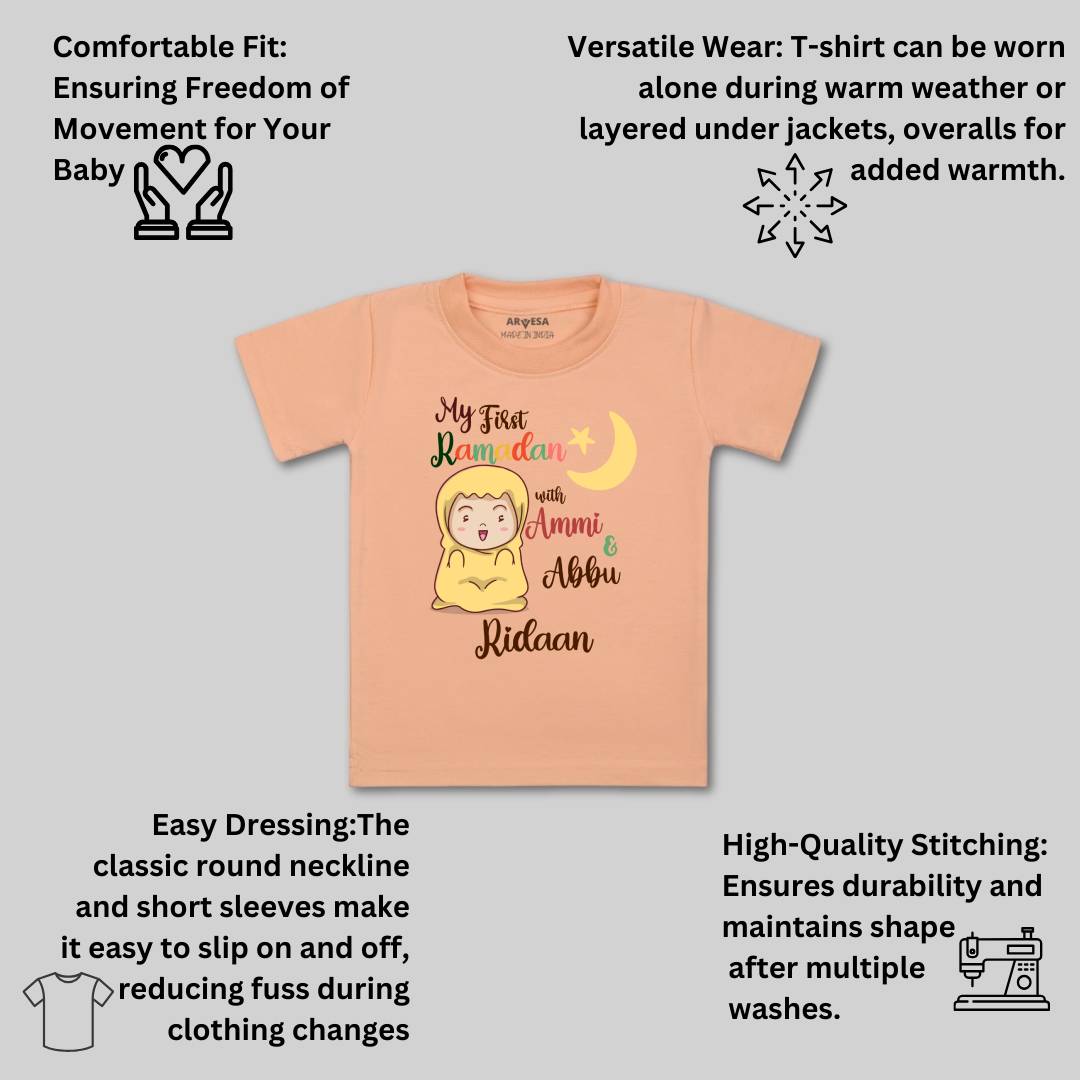 Arvesa My First Ramadan  Baby Boy & Girl Dress