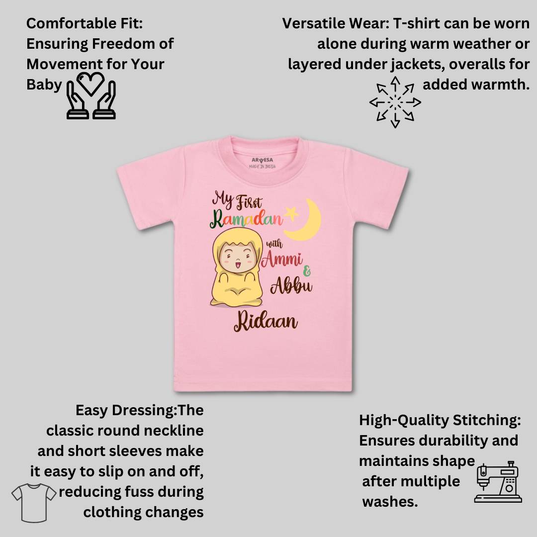 Arvesa My First Ramadan  Baby Boy & Girl Dress
