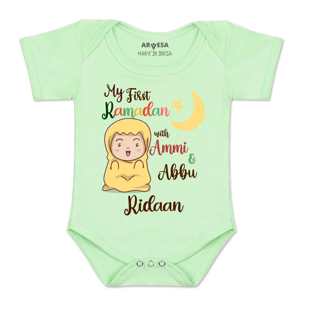 Arvesa My First Ramadan  Baby Boy & Girl Dress