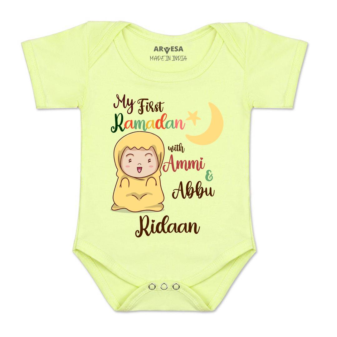 Arvesa My First Ramadan  Baby Boy & Girl Dress