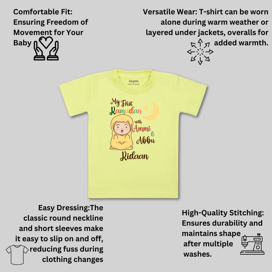 Arvesa My First Ramadan  Baby Boy & Girl Dress