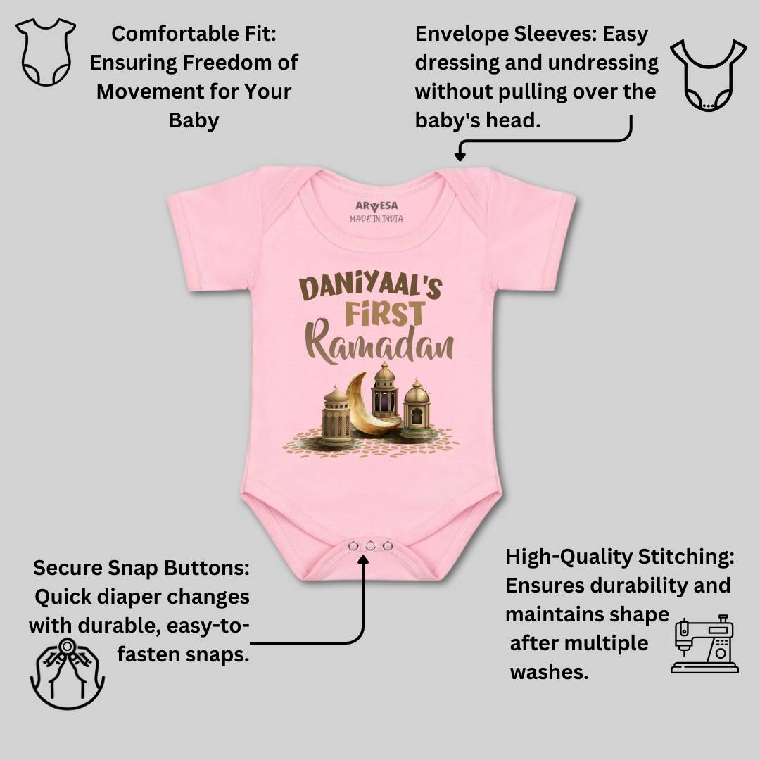 Arvesa My First Ramadan  Baby Boy & Girl Dress