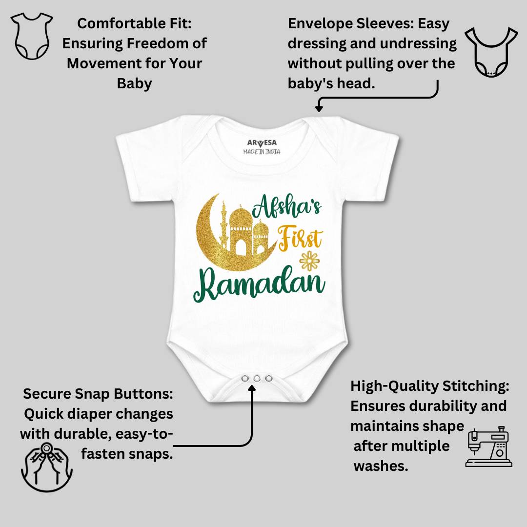 Arvesa My First Ramadan  Baby Boy & Girl Dress