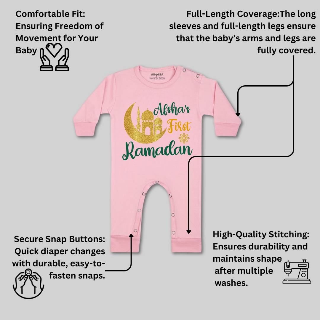 Arvesa My First Ramadan  Baby Boy & Girl Dress