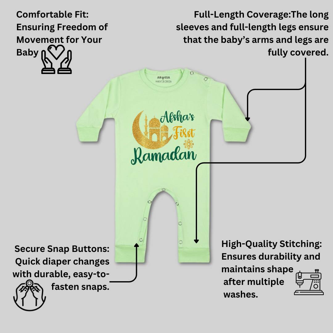 Arvesa My First Ramadan  Baby Boy & Girl Dress