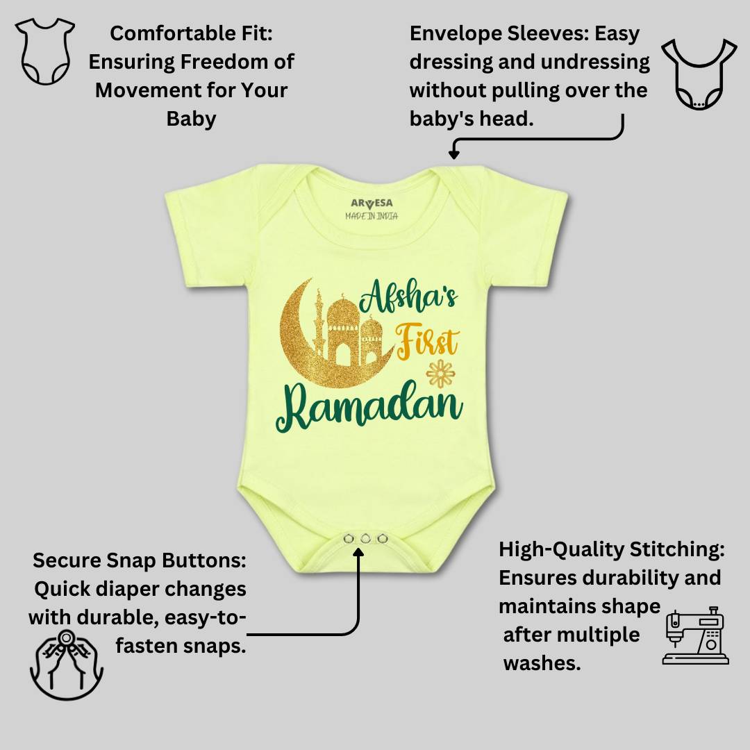 Arvesa My First Ramadan  Baby Boy & Girl Dress