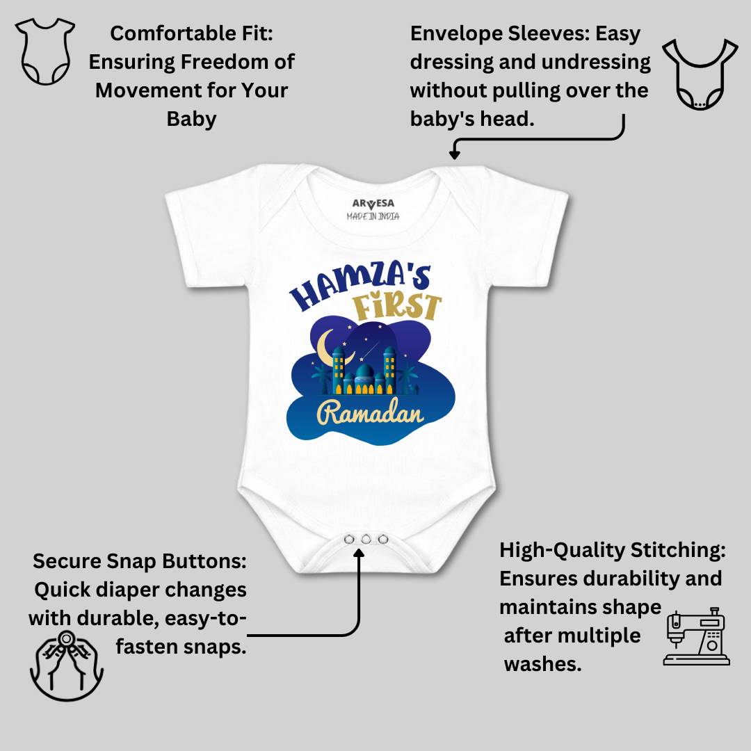 Arvesa My First Ramadan  Baby Boy & Girl Dress