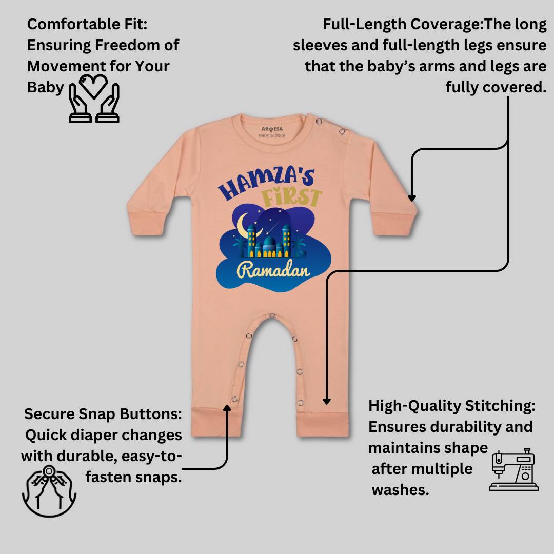 Arvesa My First Ramadan  Baby Boy & Girl Dress