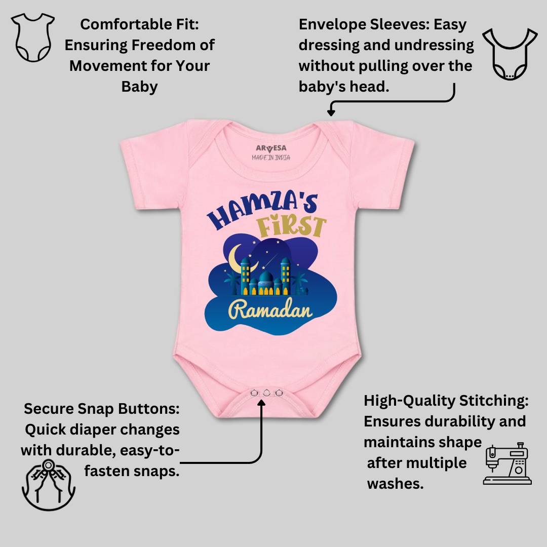 Arvesa My First Ramadan  Baby Boy & Girl Dress