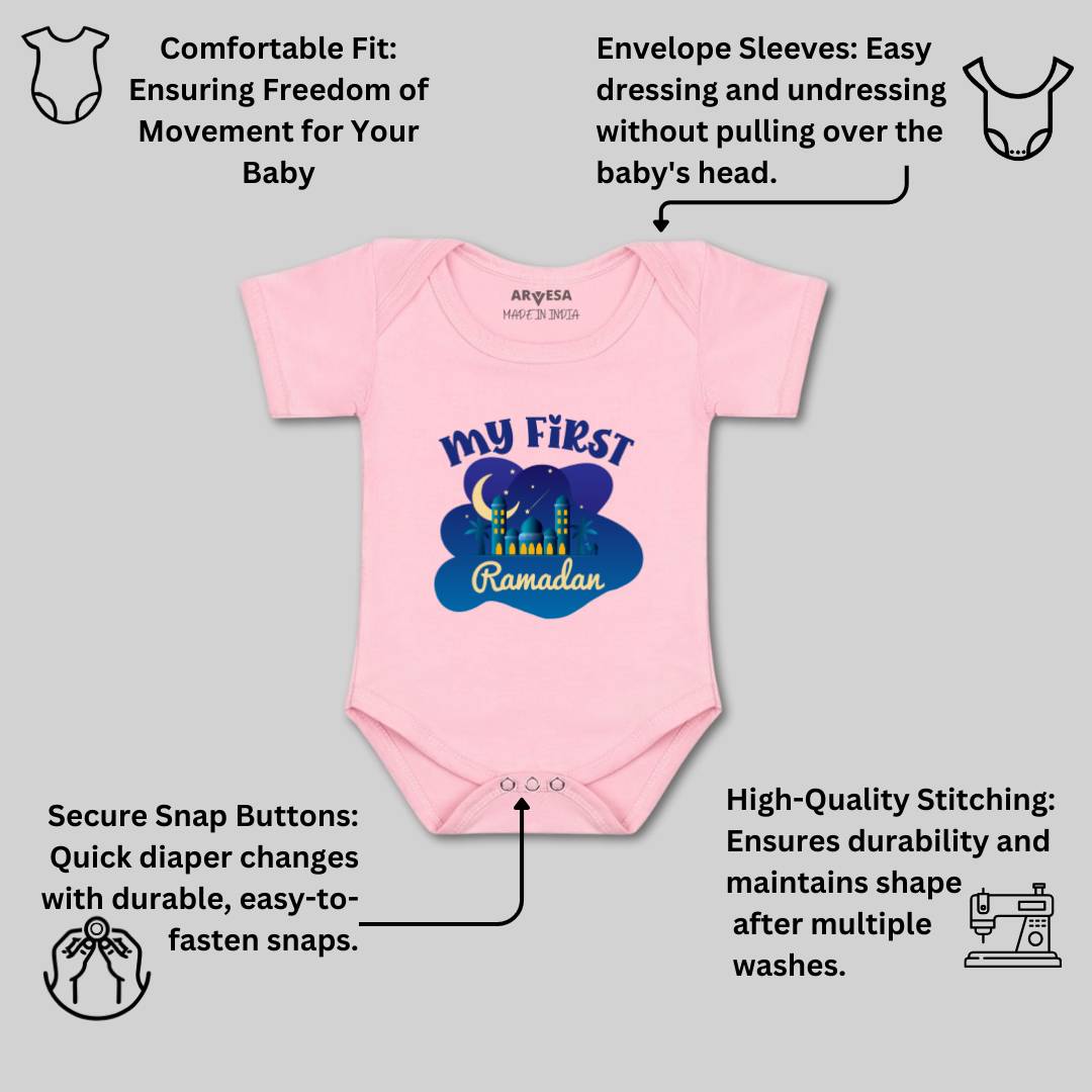 Arvesa Design-805 Ramadan My First Baby Boy and Baby Girl Dress .