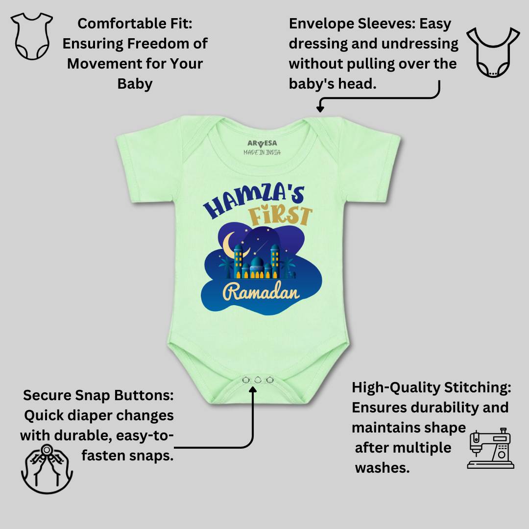 Arvesa My First Ramadan  Baby Boy & Girl Dress