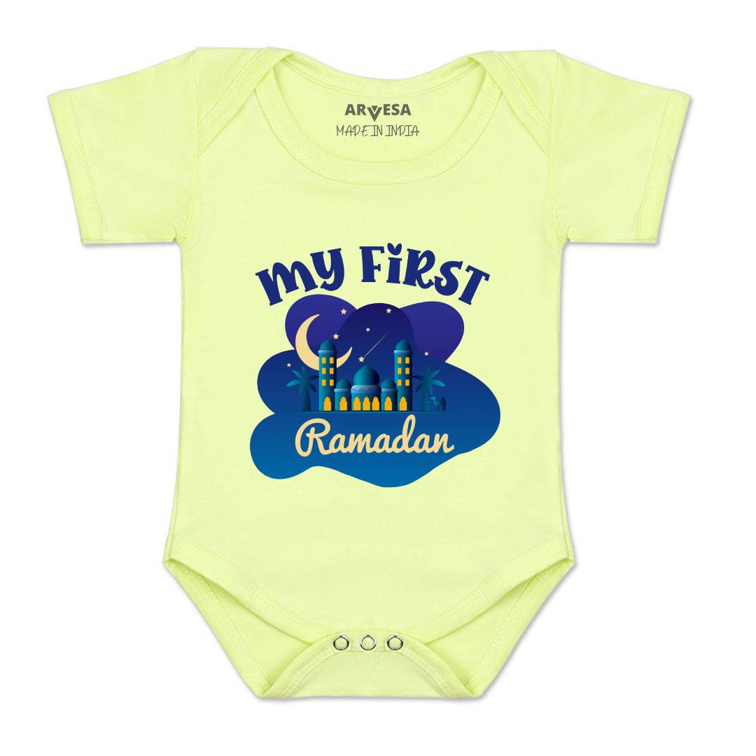 Arvesa Design-805 Ramadan My First Baby Boy and Baby Girl Dress .