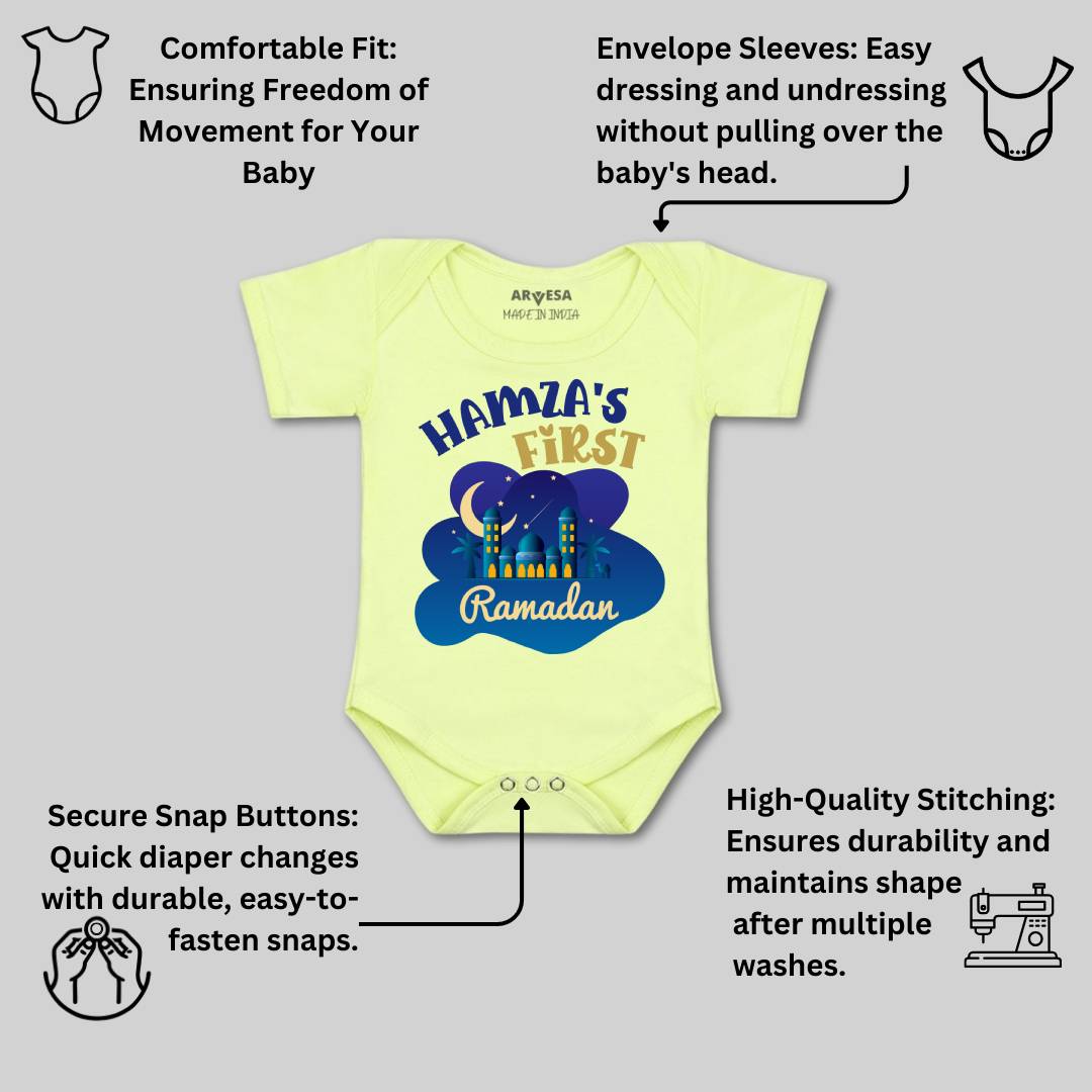 Arvesa My First Ramadan  Baby Boy & Girl Dress