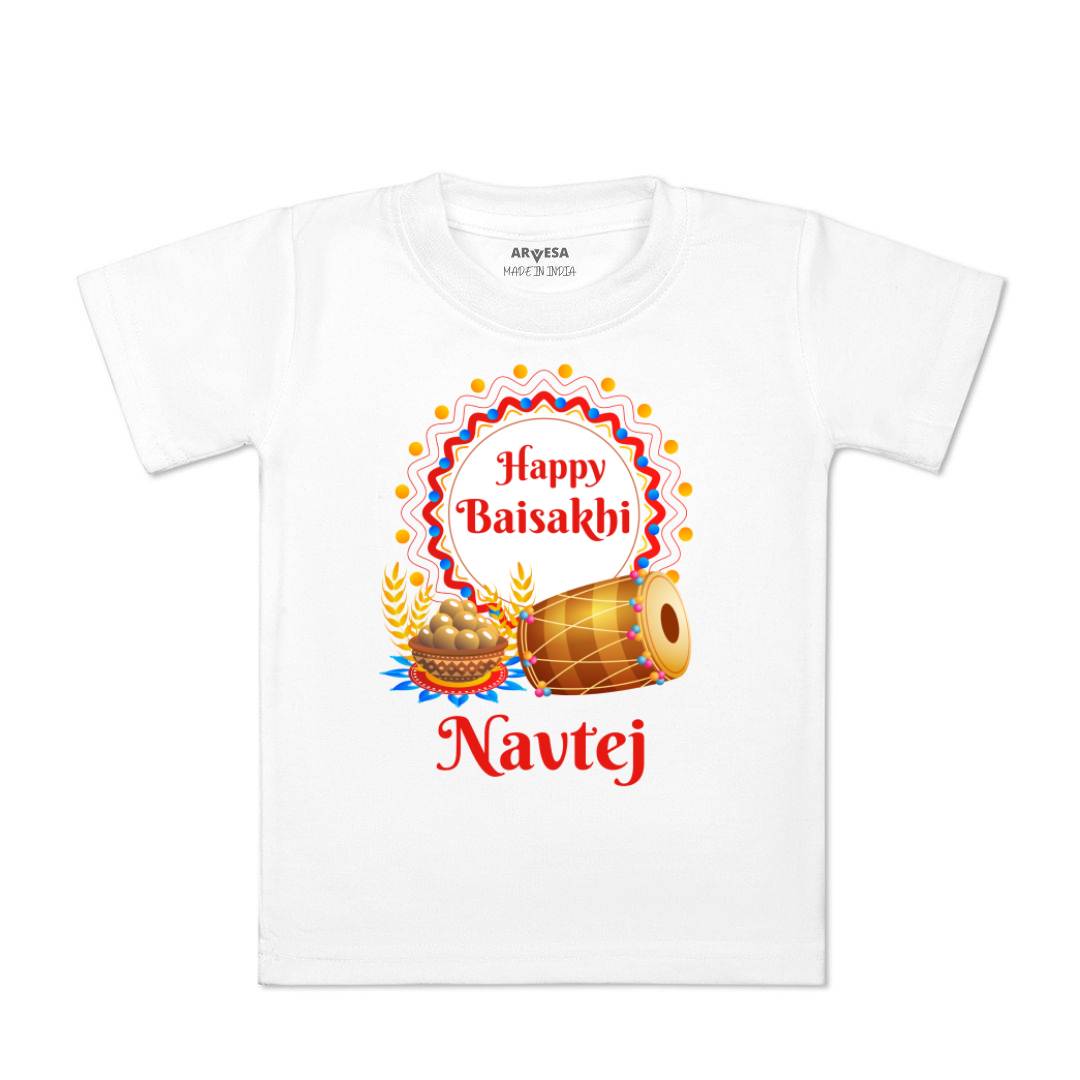 Arvesa Happy Baisakhi  Baby Boy & Girl Dress