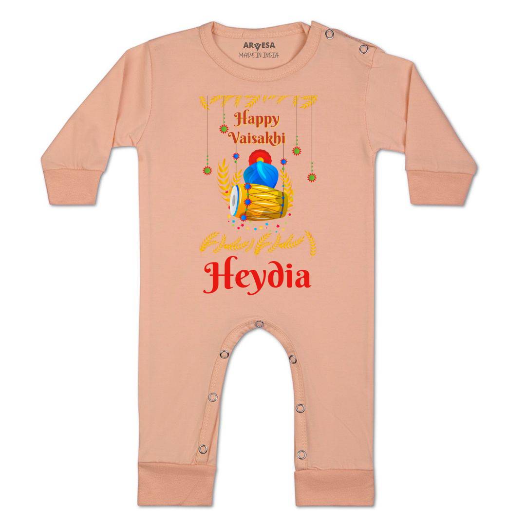 Arvesa Happy Baisakhi  Baby Boy & Girl Dress